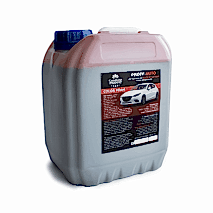 автошампунь COLOR FOAM производителя автохимии под брендом PROFF-AUTO от Констант-Профит